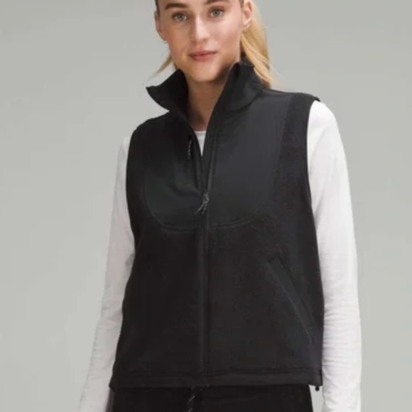 Lululemon Fleece + Ripstop Hiking Vest Sz 4 - Picture 1 of 8